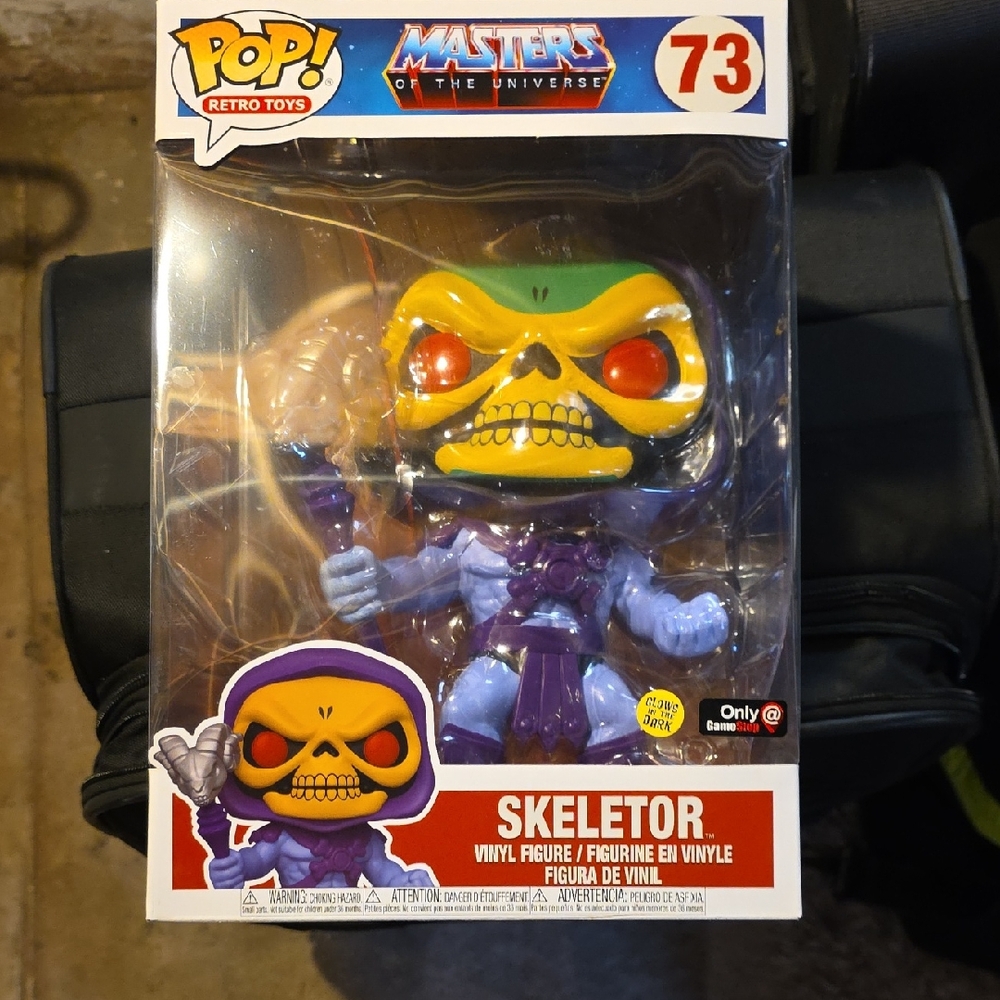 Funko Pop! Retro Toys Skeletor Figure - Yellow, Purple, Red